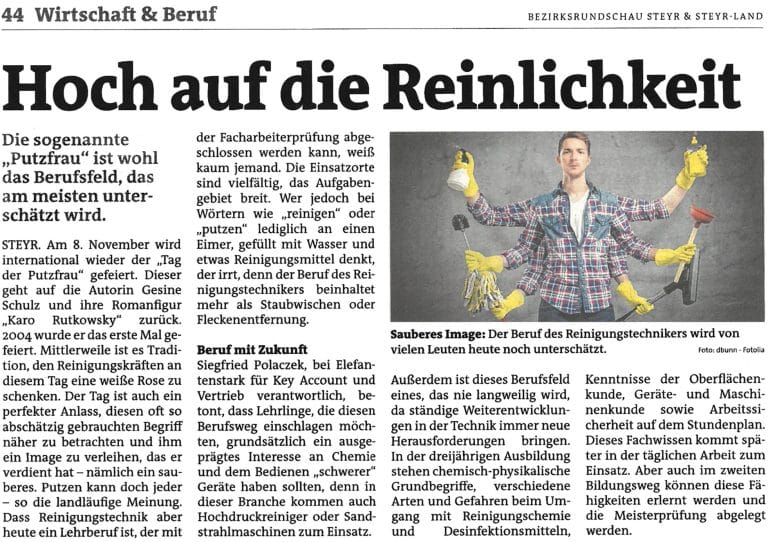 Tag der Putzfrau